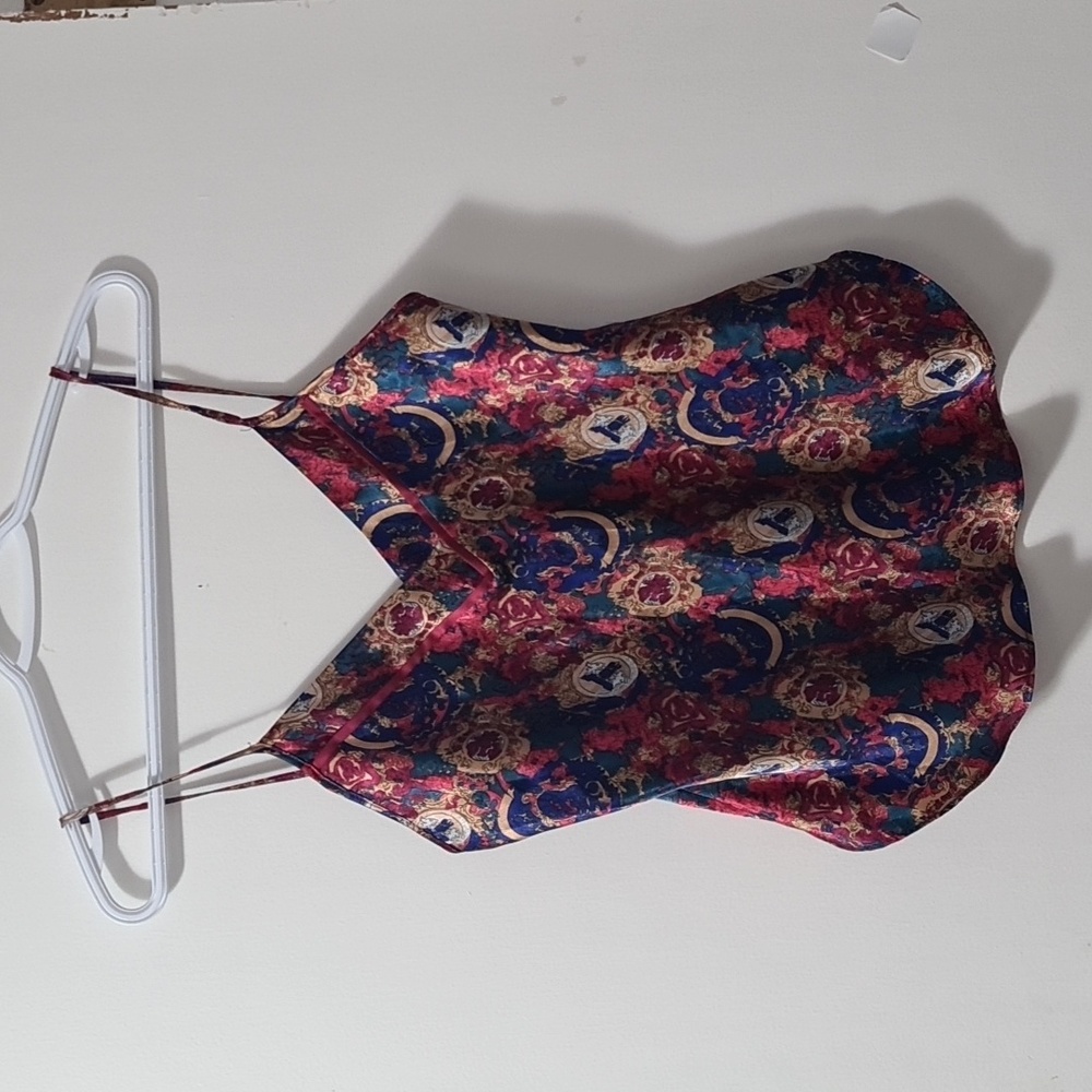 Boho  Colourful Tank Top Lovfee size small